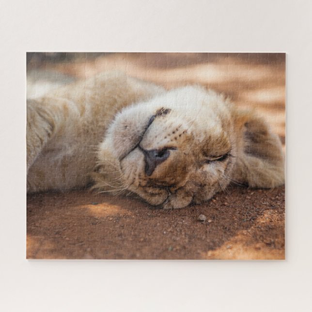 Getty Images | Sleeping Lion Cub Jigsaw Puzzle (Horizontal)