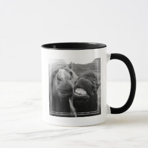 Getty Images Smiling Horses Mug