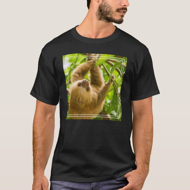 Getty Images | Upside Down Sloth T-Shirt (Front)