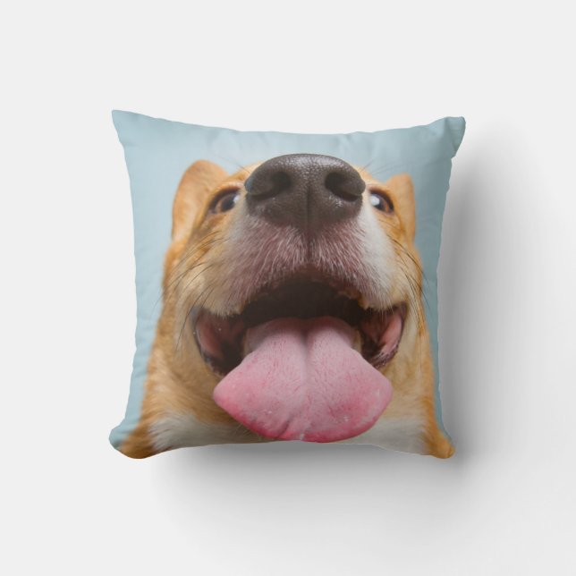 Getty Images | Very Happy Corgi Cushion (Front)