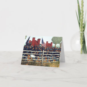 Gettysburg, Battle at the Brickyard Note Card 3