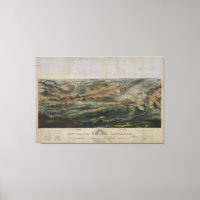 Gettysburg Battlefield by John Bachelder 1863