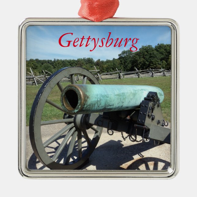Gettysburg Battlefield Ornament (Front)