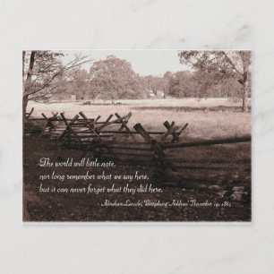 Gettysburg - Battlefield Postcard #2