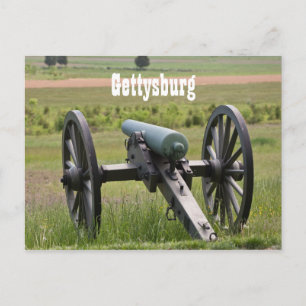 Gettysburg Cannon Postcard