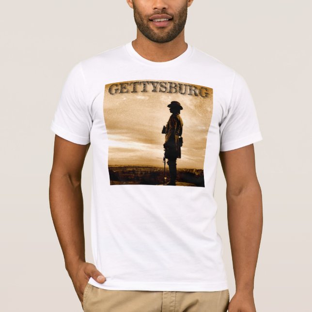 Gettysburg Front-8th OVI Back T-Shirt (Front)