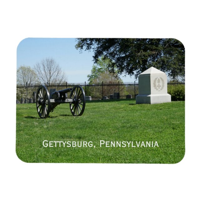 Gettysburg National Cemetery Magnet (Horizontal)