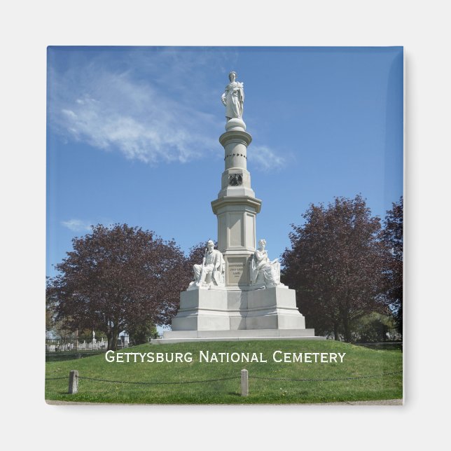 Gettysburg National Cemetery Magnet (Front)