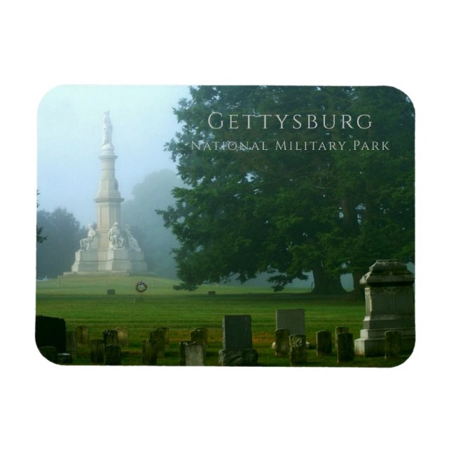 Gettysburg National Cemetery Magnet (Horizontal)