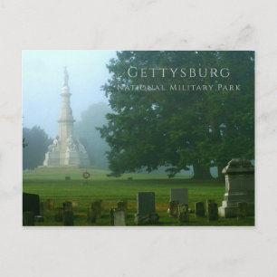 Gettysburg National Cemetery Postcard
