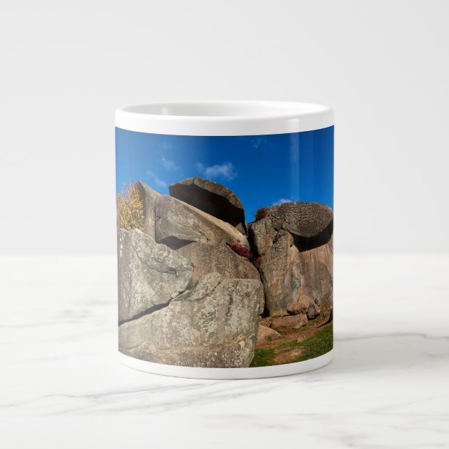 Gettysburg National Park - Devil's Den - Fall Large Coffee Mug (Front)