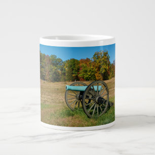 Gettysburg National Park - Fall - Cannon Large Coffee Mug