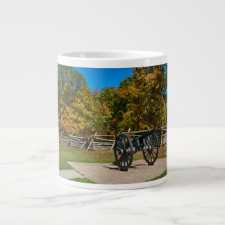 Gettysburg National Park - Fall - Cannon Large Coffee Mug