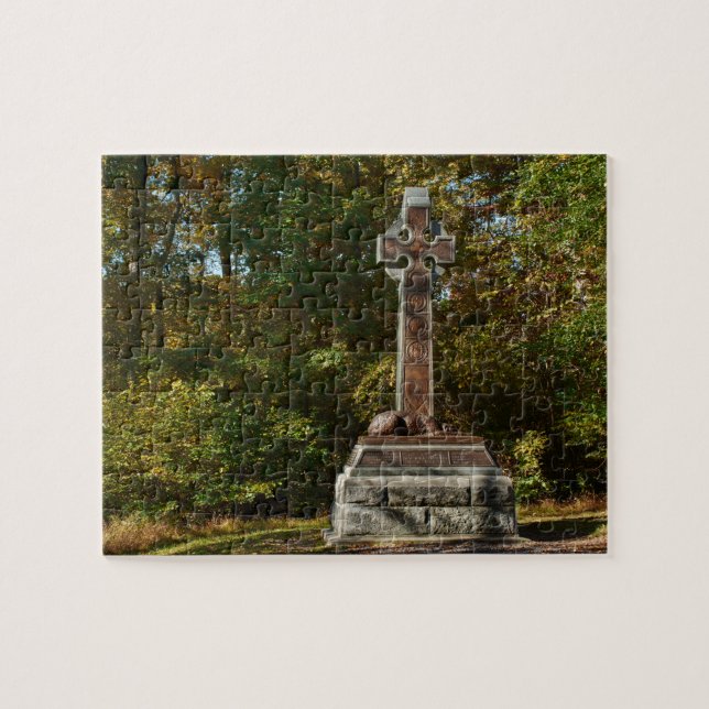 Gettysburg National Park Irish Brigade Memorial Jigsaw Puzzle (Horizontal)