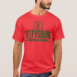 Gettysburg Pennsylvania Green T-Shirt