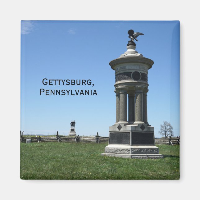 Gettysburg, Pennsylvania Magnet (Front)