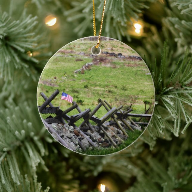 Gettysburg Round Ornament (Tree)