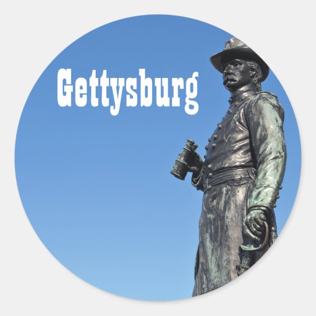 Gettysburg Statue III Sticker (Front)