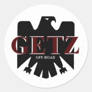Getz Off-Road Logo Classic Round Sticker
