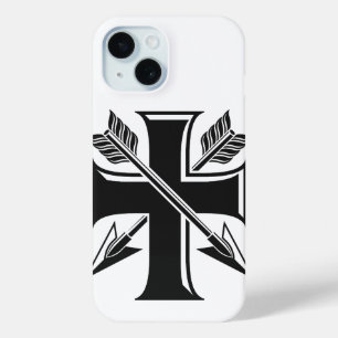 GEUEE Vintage Knight Series iPhone 15 Case