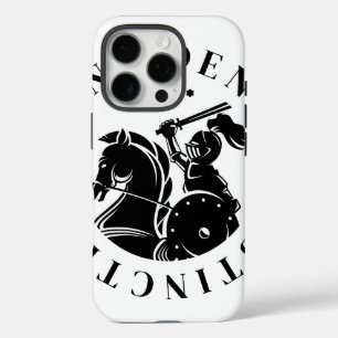 GEUEE Vintage Knight Series iPhone 16 Pro Case