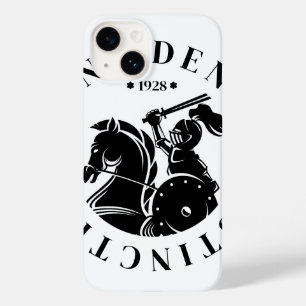 GEUEE Vintage Knight Series Case-Mate iPhone 14 Case