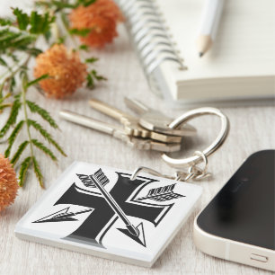 GEUEE Vintage Knight Series Key Ring