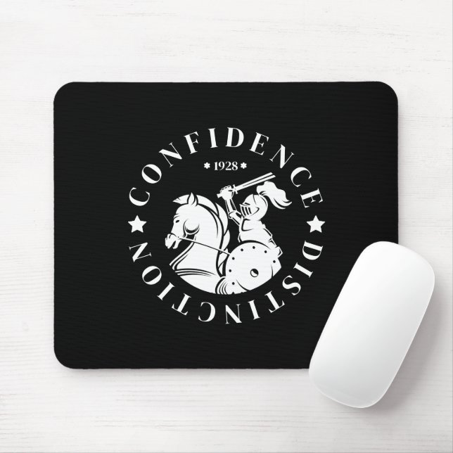GEUEE Vintage Knight Series Mouse Pad (With Mouse)