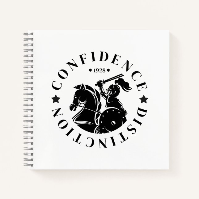 GEUEE Vintage Knight Series Notebook (Front)