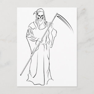 Gevatter / Godfather / Grim Postcard