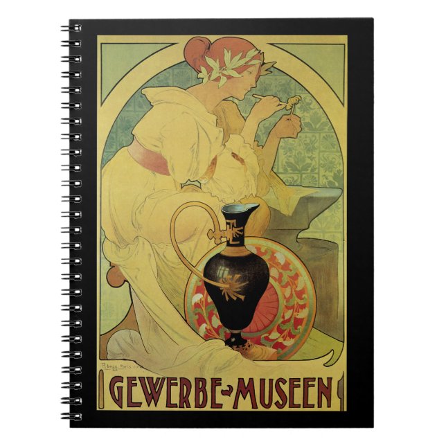 Gewerbe Museen Spiral Notebook (Front)