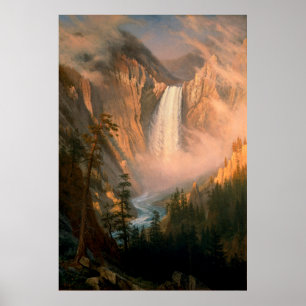 Geysers in Yellowstone Poster