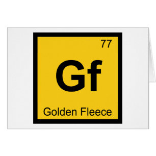 Gf - Golden Fleece Greek Chemistry Periodic Table