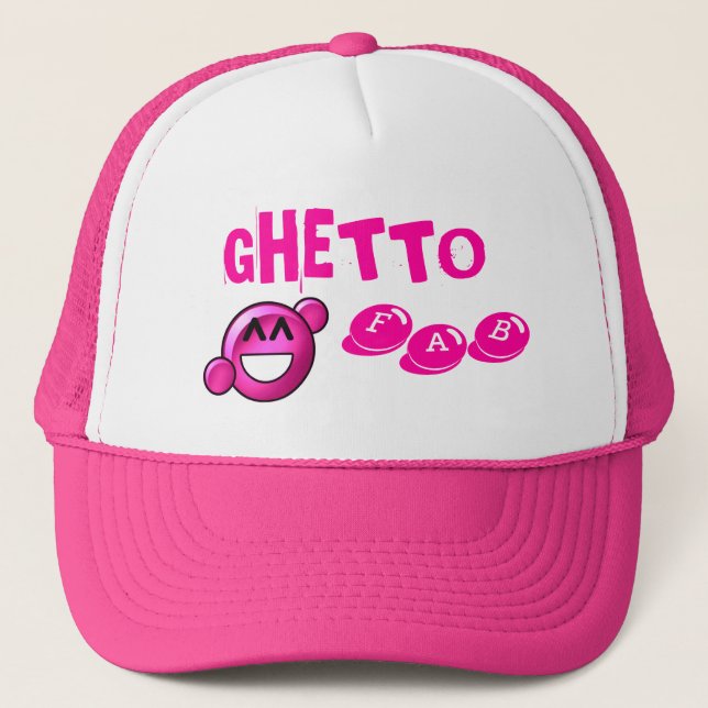 GF pink Trucker Hat (Front)
