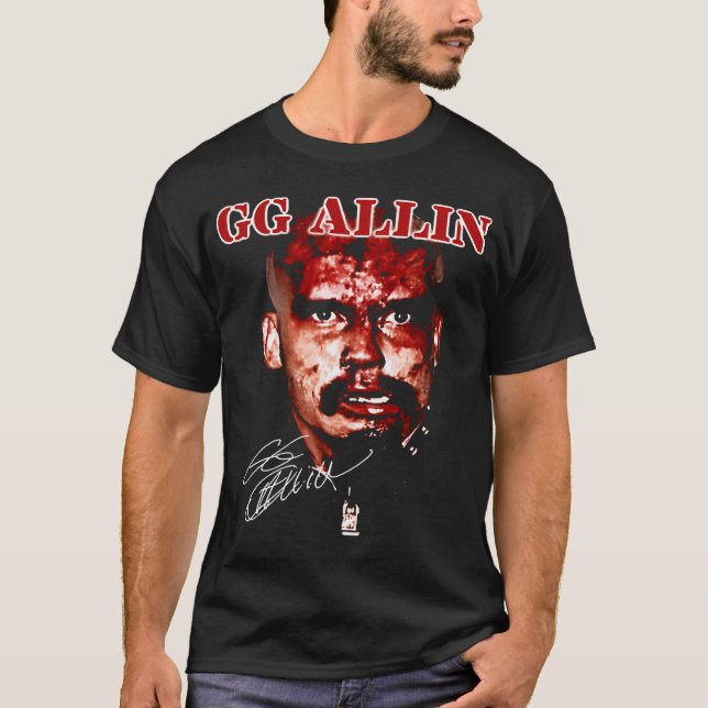GG Allin 90s T-Shirt (Front)