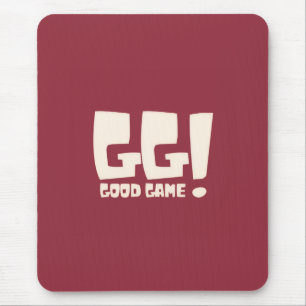 GG Good Game Retro Gamer Mouse Pad