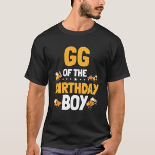 GG Of The Birthday Boy Construction Worker Bday Pa T-Shirt