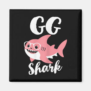 Gg Shark Mother's Day Grandma Funny Magnet