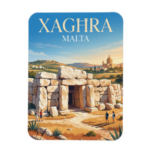 Ġgantija Temples Malta Magnet