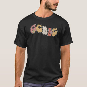 Ggbig Fam Retro Hippy Cowgirl Sorority Big Little T-Shirt