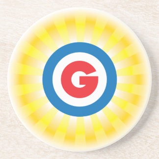 GGCS Sunburst Sandstone Coaster