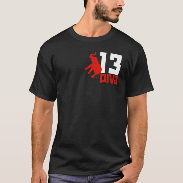 Ggt Elephant 13 Diva T-Shirt (Front)