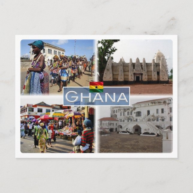 GH Ghana - Postcard (Front)