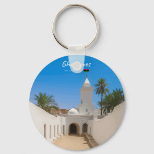 Ghadames, Libya - White Mosque Key Ring