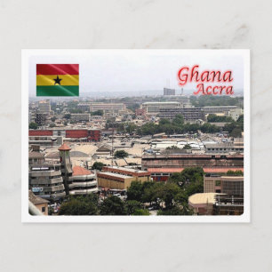 Ghana - Accra North - Postcard