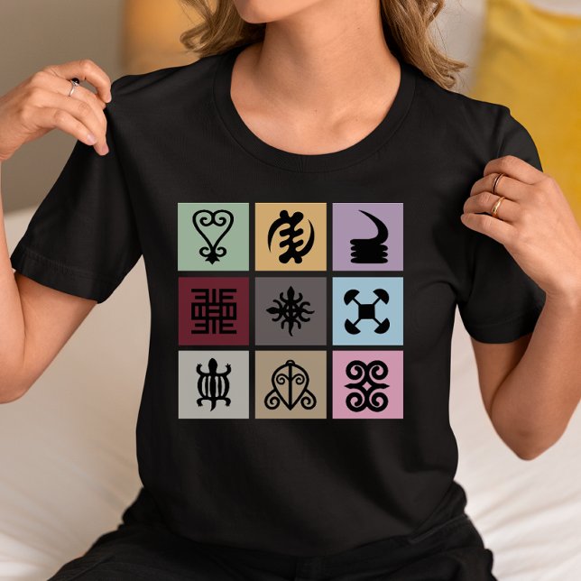 Ghana Adinkra Symbol – African Heritage & Wisdom T-Shirt (Creator Uploaded)