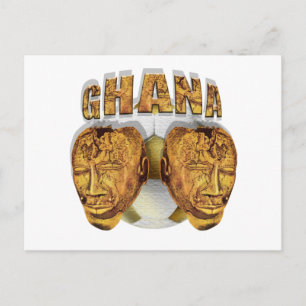 Ghana Ancient soccer football Kofi KolKalli gifts Postcard