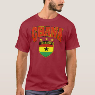 Ghana Black stars football design T-Shirt