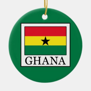 Ghana Ceramic Tree Decoration