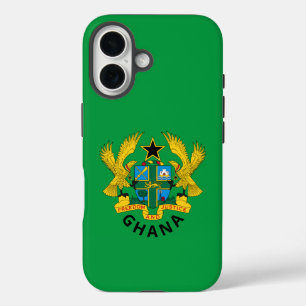 Ghana coat of arms iPhone 16 case